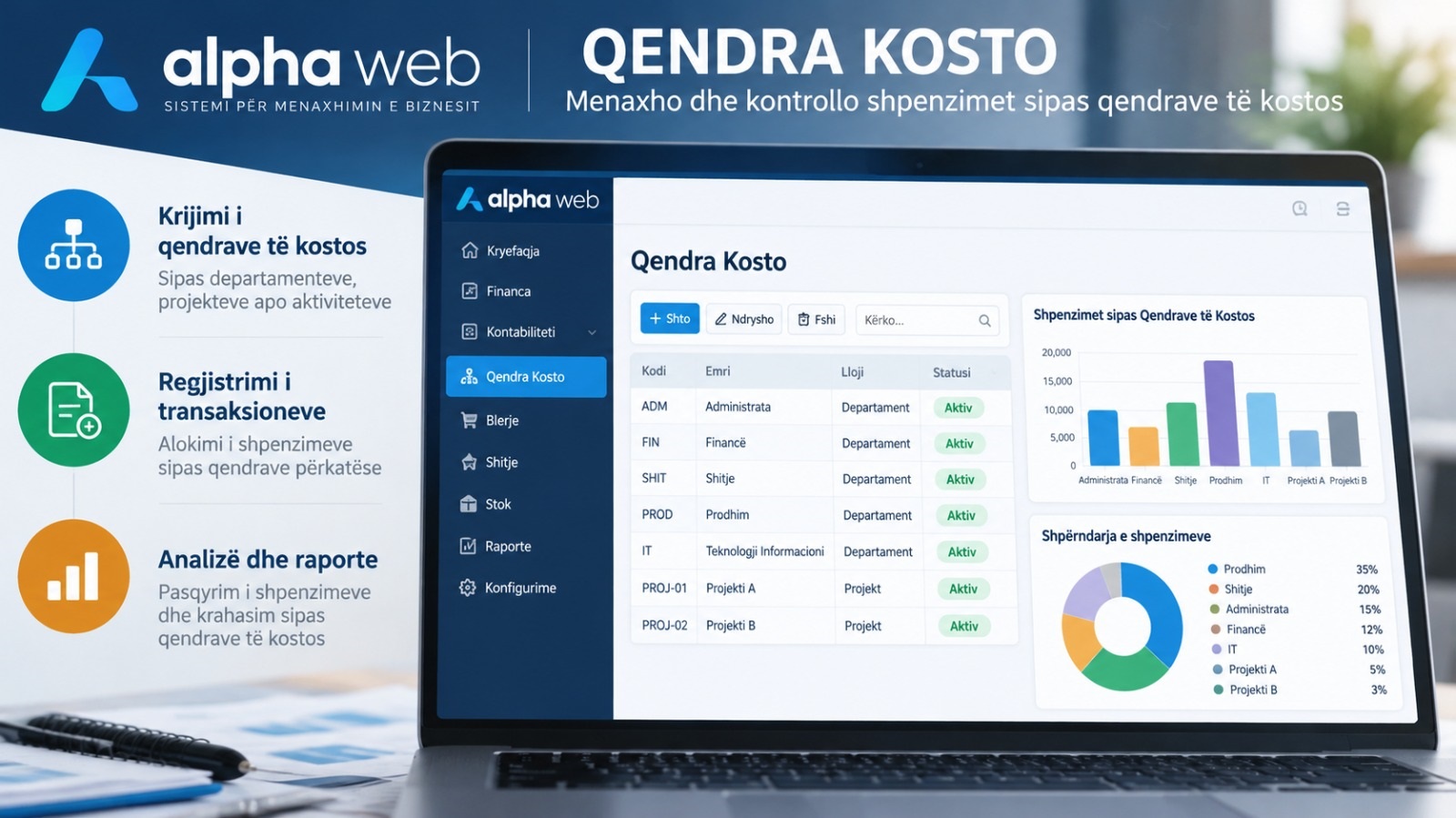 ALPHA WEB - QENDRA KOSTO