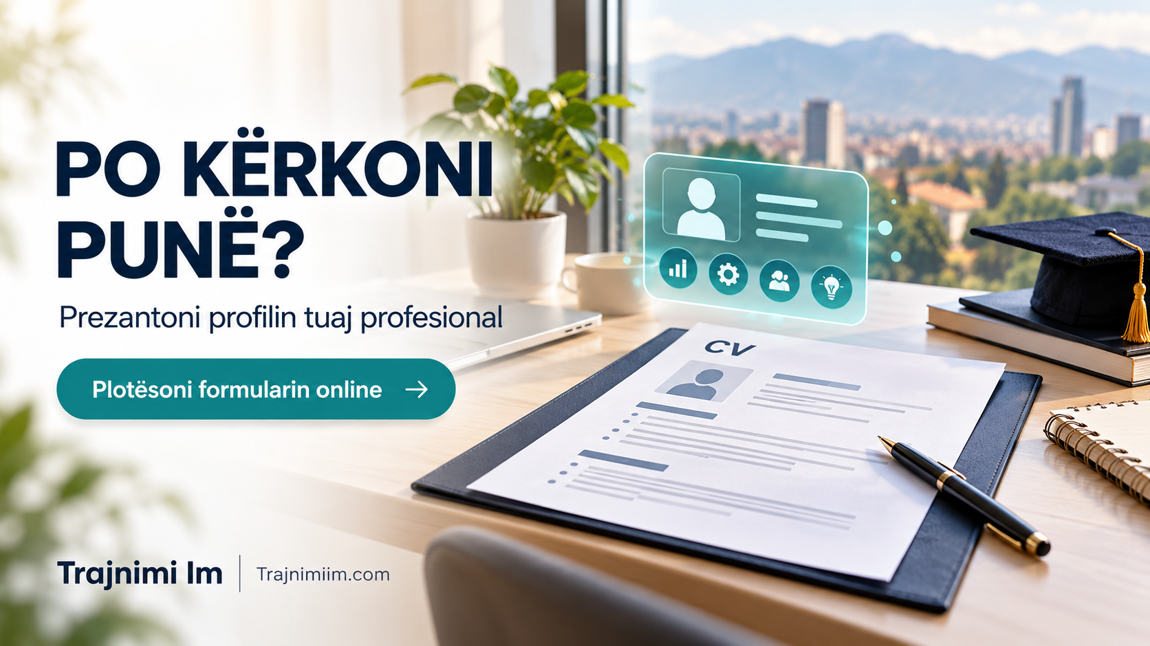 Kërkesë punësimi: Prezantoni profilin tuaj