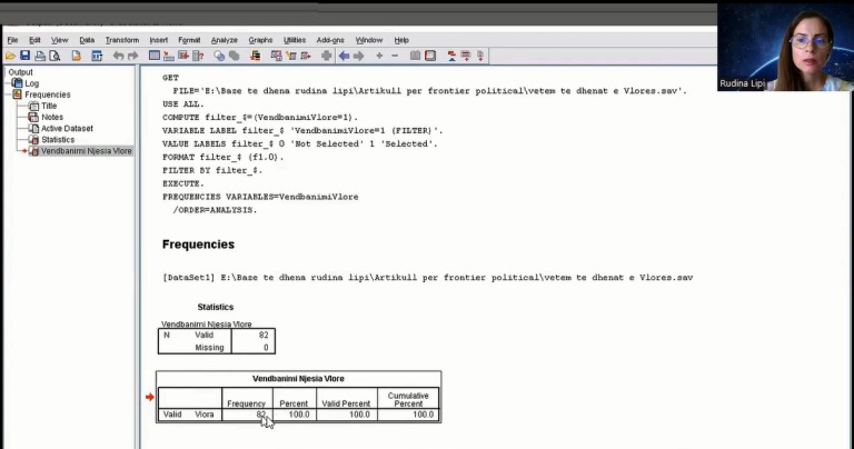 SPSS WORK